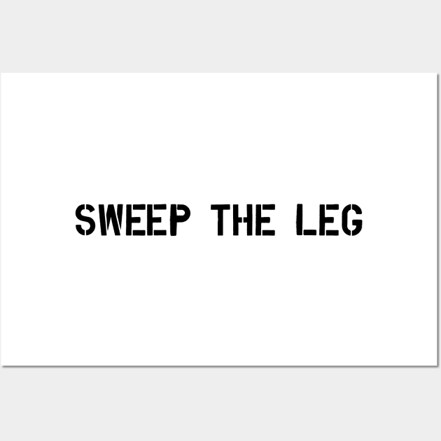 sweep the leg Wall Art by Vanilla Susu